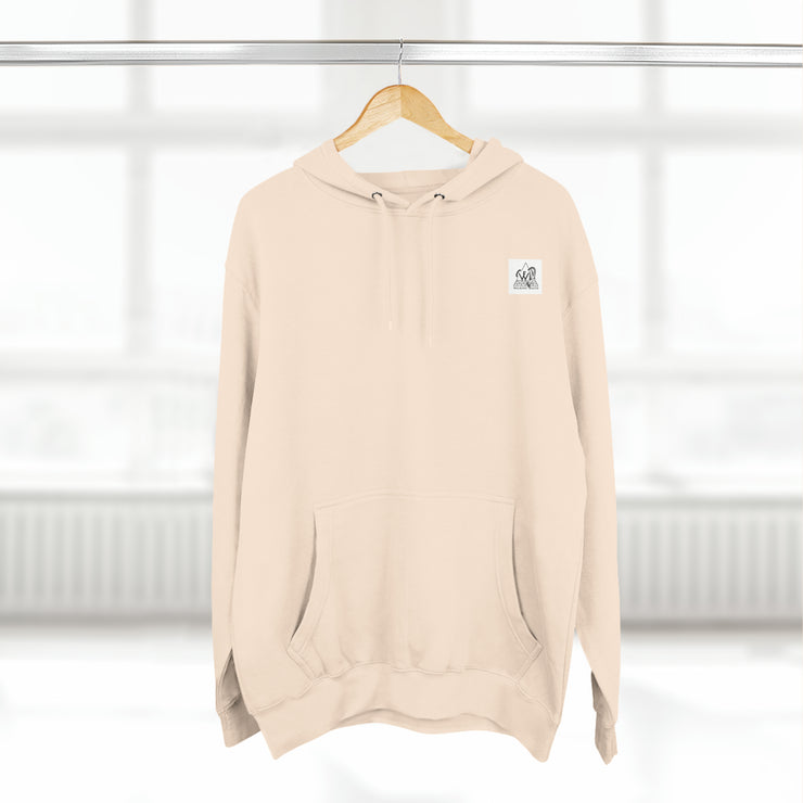 -Panel Fleece Hoodie