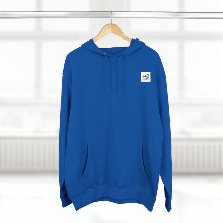 -Panel Fleece Hoodie