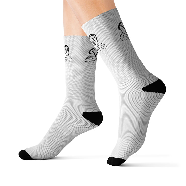 Blanco Sublimation Socks