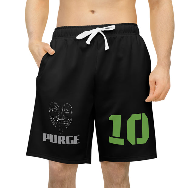 Wrath #10 Athletic Long Shorts FFB