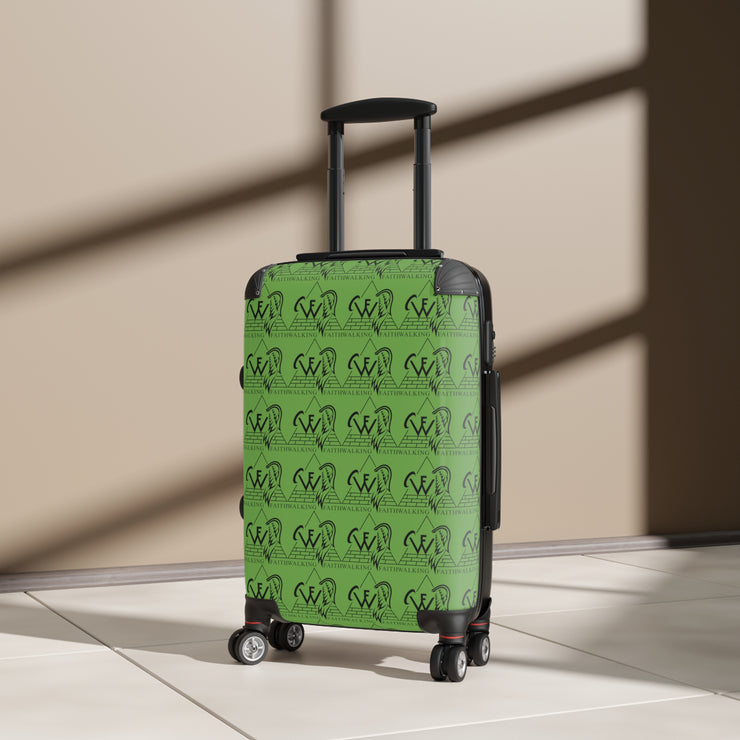 Lime Green Suitcase