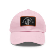 Dad Hat with Leather Patch (Rectangle)