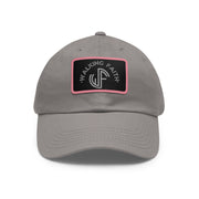 Dad Hat with Leather Patch (Rectangle)