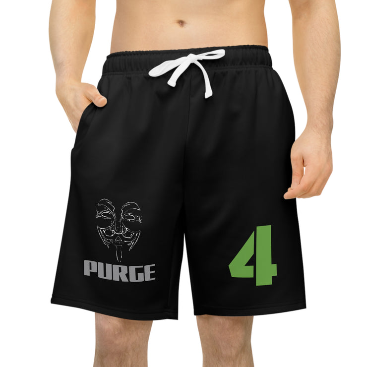 NELLY #4 Athletic Long Shorts FFB