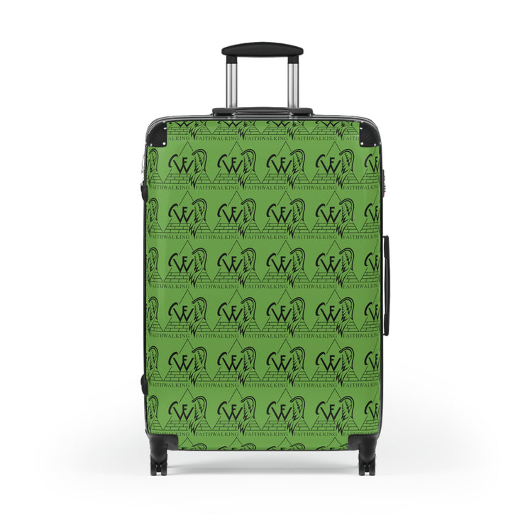 Lime Green Suitcase