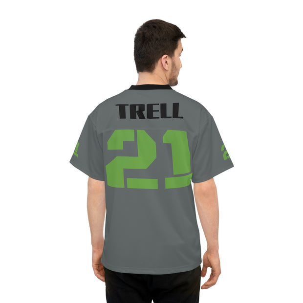 TRELL #21 Football Jersey PURGE FFB