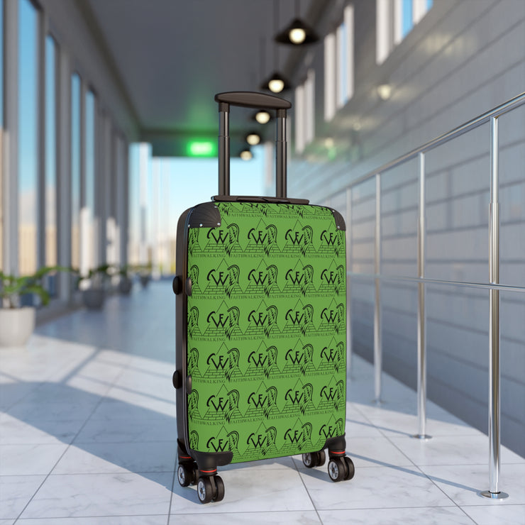 Lime Green Suitcase