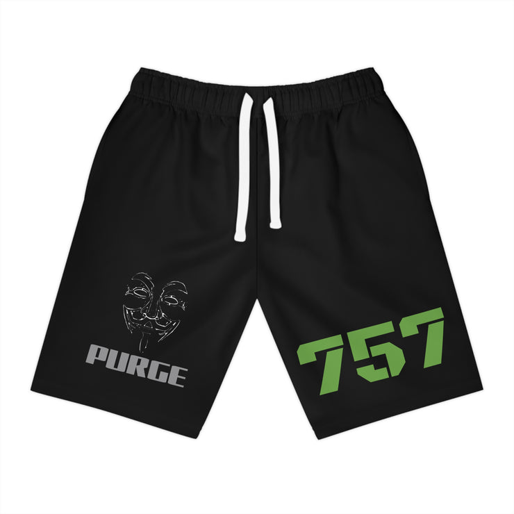 SAY LESS #757 Athletic Long Shorts FFB