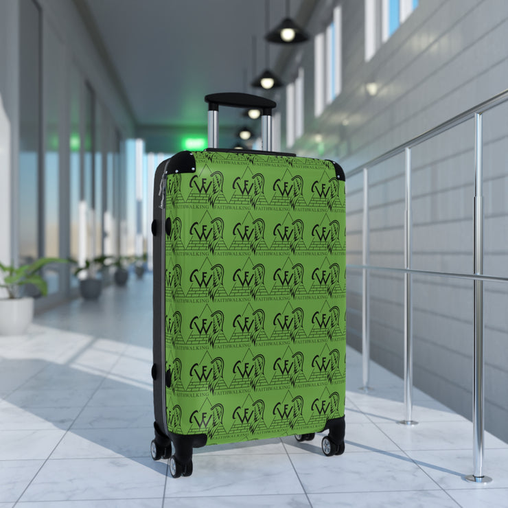 Lime Green Suitcase