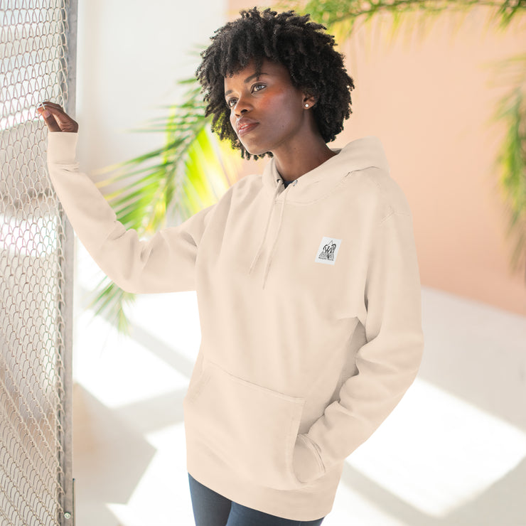 -Panel Fleece Hoodie