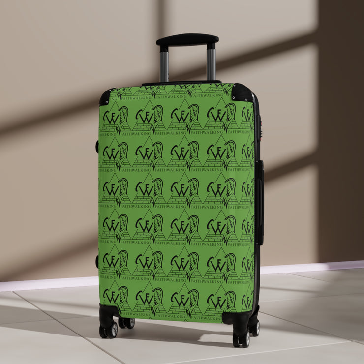 Lime Green Suitcase