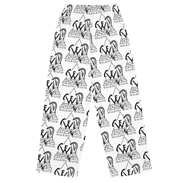 All-over print unisex wide-leg pants