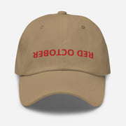 RED OCTOBER Dad hat