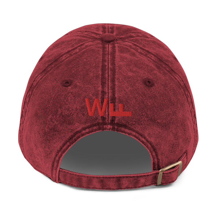 RED OCTOBER Vintage Cotton Twill Cap